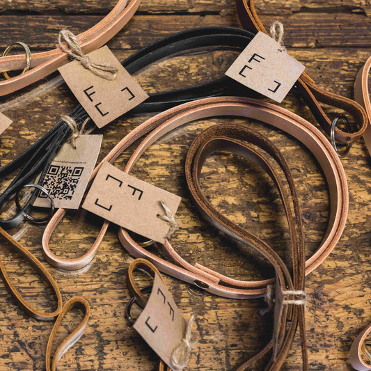 Hochwertiges Schlüsselband aus Leder