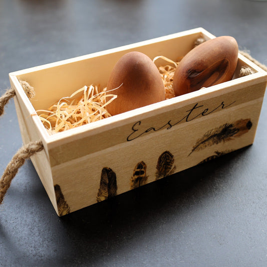 Osterkiste aus Holz