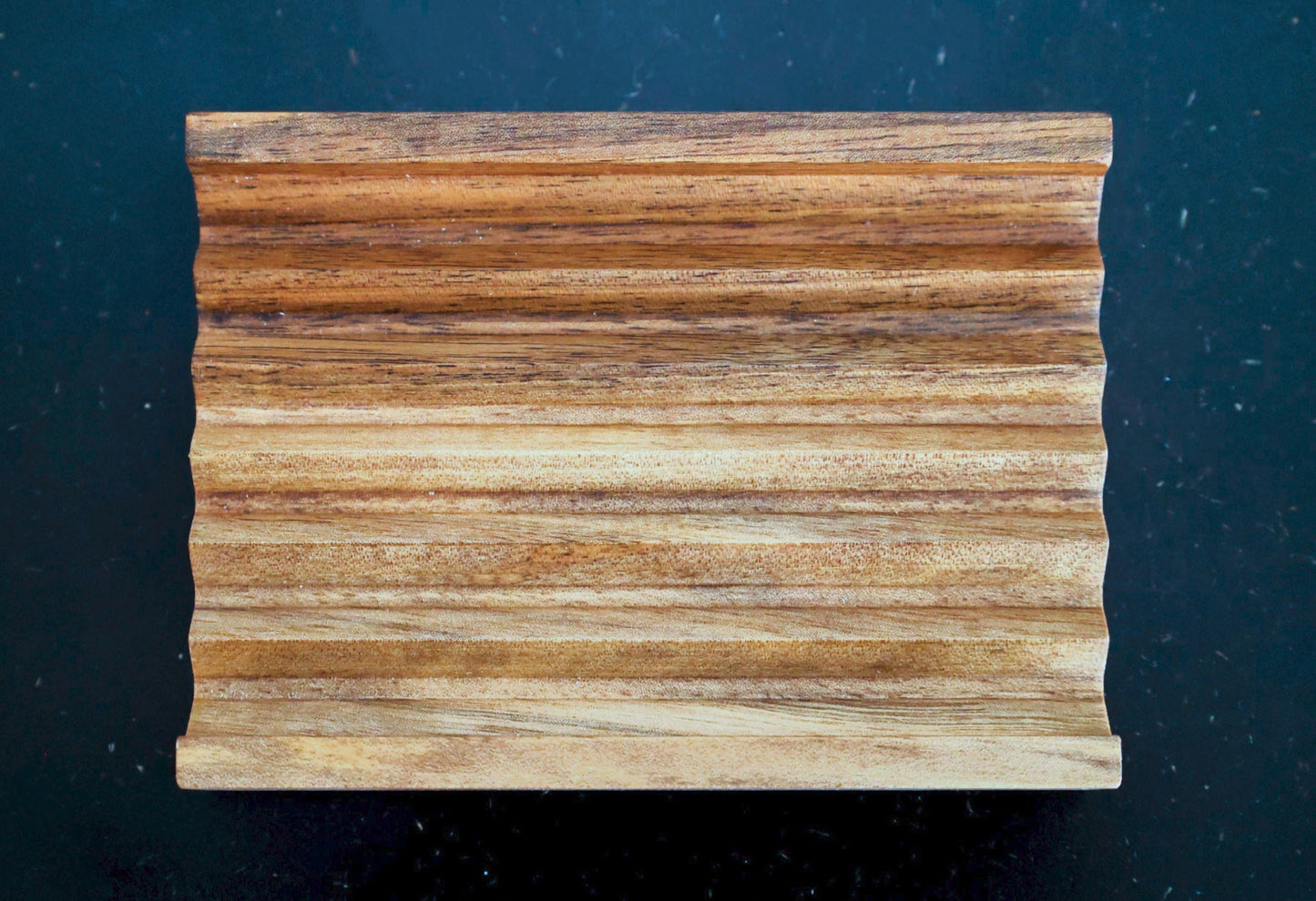 Edle Seifenschale aus Holz